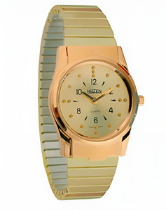 Часы со шрифтом Брайля мужские золото - fgospostavki.ru - Хабаровск