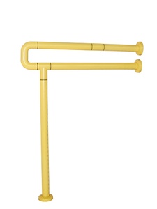 Желтый поручень напольно-настенный с антибактериальным покрытием - fgospostavki.ru - Хабаровск