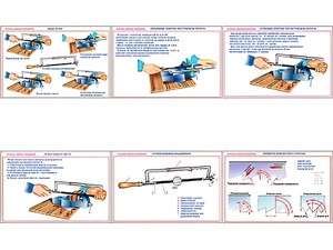 Плакаты ПРОФТЕХ "Основы работы ножовкой" (6 пл, винил, 70х100) - fgospostavki.ru - Хабаровск