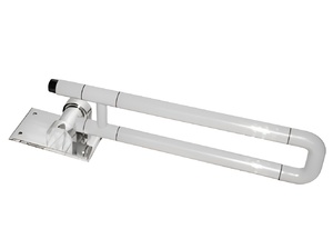 Поручень откидной с антибактериальным покрытием (белый) - fgospostavki.ru - Хабаровск