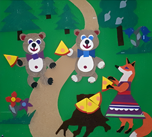 Пособие для слабовидящих детей - Театр-сказка "Два жадных медвежонка" - fgospostavki.ru - Хабаровск