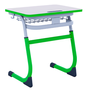 Парта SMARTY одноместная регулируемая по высоте с антивандальной кромкой - fgospostavki.ru - Хабаровск