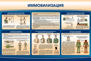 Стенд "Иммобилизация" - fgospostavki.ru - Хабаровск