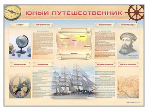 Стенд-уголок "Юный путешественник" - fgospostavki.ru - Хабаровск