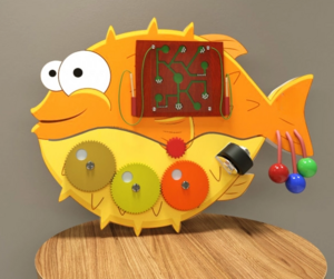 Бизиборд «Рыба-еж» - fgospostavki.ru - Хабаровск