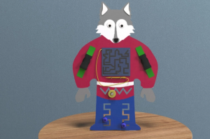 Бизиборд «Серый волчонок» - fgospostavki.ru - Хабаровск