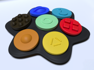 Полностью тактильный коммуникатор 7-кнопочный многоуровневый - fgospostavki.ru - Хабаровск