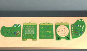 Бизиборд «Крокодил Гена» - fgospostavki.ru - Хабаровск