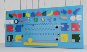 Бизиборд «Фрукты и овощи» - fgospostavki.ru - Хабаровск