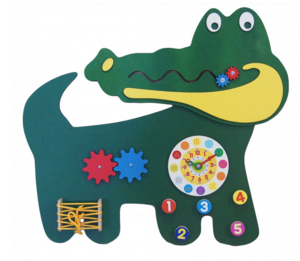 Бизиборд «Зеленый крокодил» - fgospostavki.ru - Хабаровск