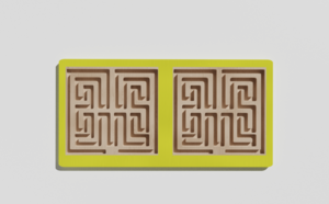 Межполушарная доска №13 желтая - fgospostavki.ru - Хабаровск