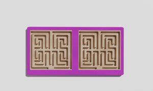 Межполушарная доска №13 фиолетовая - fgospostavki.ru - Хабаровск