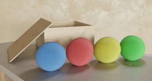 Набор кинезиологических мячей в коробке - fgospostavki.ru - Хабаровск