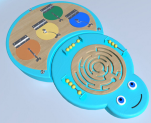 Настенный игровой элемент «Гусеница» - fgospostavki.ru - Хабаровск