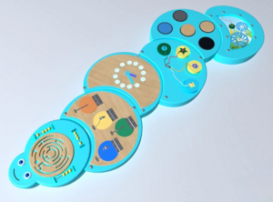 Развивающая панель «Гусеница» - fgospostavki.ru - Хабаровск