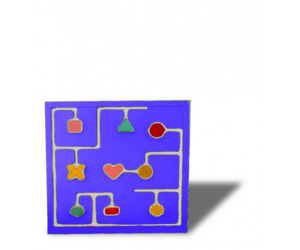 Развивающая панель для изучения движения фигур - fgospostavki.ru - Хабаровск