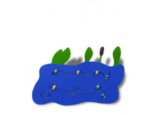 Тактильно-развивающая панель «Пруд» - fgospostavki.ru - Хабаровск