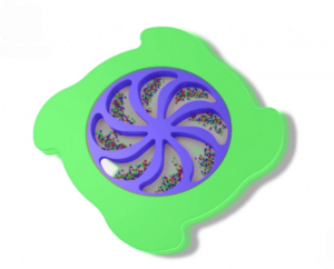 Тактильно-развивающая панель «Вращение радуги» - fgospostavki.ru - Хабаровск