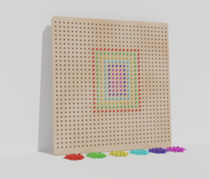 Тактильно-развивающая панель «Радужная мозаика» - fgospostavki.ru - Хабаровск