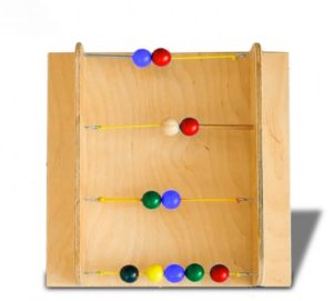 Тактильно-развивающая панель с текстурами и радужными шариками - fgospostavki.ru - Хабаровск