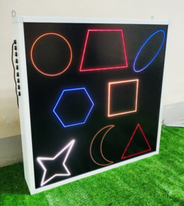 Панель интерактивная со светящимися цветными фигурами - fgospostavki.ru - Хабаровск