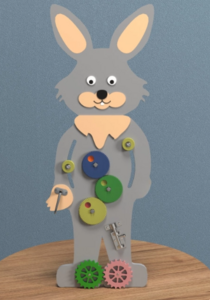 Бизиборд «Пасхальный кролик» - fgospostavki.ru - Хабаровск