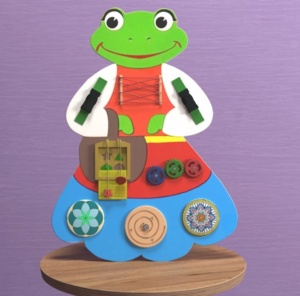 Бизиборд «Лягушка» - fgospostavki.ru - Хабаровск