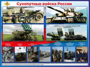 Стенд "Сухопутные войска России" - fgospostavki.ru - Хабаровск