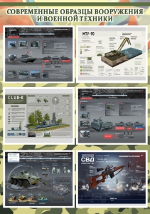 Стенд "Современные образцы вооружения РФ" Вариант 3 - fgospostavki.ru - Хабаровск