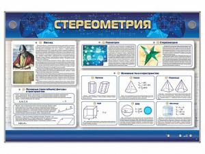 Интерактивный электрифицированный стенд "Стереометрия" - fgospostavki.ru - Хабаровск