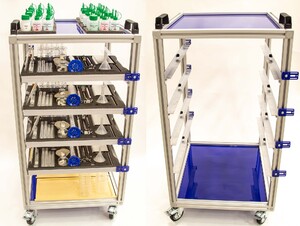 Мобильная стойка для хранения наборов ГИА по химии - fgospostavki.ru - Хабаровск