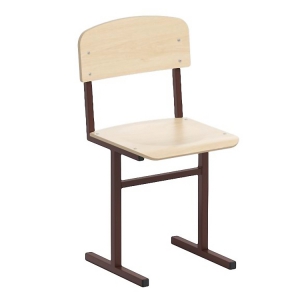 Стул ученический на прямоугольной трубе - fgospostavki.ru - Хабаровск