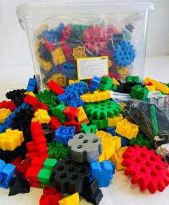 Конструктор Шестеренки (STEM Junior) 300 деталей  - fgospostavki.ru - Хабаровск