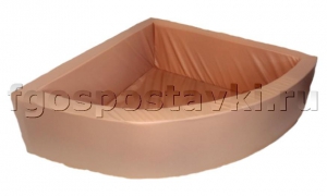 Сухой бассейн угловой полукруглый (без рисунка) - fgospostavki.ru - Хабаровск