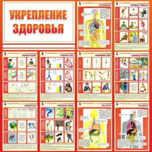 Стенд "Укрепление здоровья" - fgospostavki.ru - Хабаровск