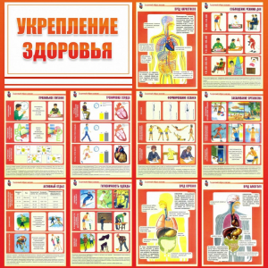 Стенд "Укрепление здоровья" - fgospostavki.ru - Хабаровск