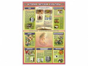 Стенд "История светской культуры" - fgospostavki.ru - Хабаровск