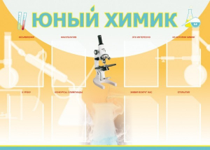Стенд "Юный химик" Вариант 1 - fgospostavki.ru - Хабаровск