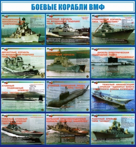 Стенд "Боевые корабли ВМФ" - fgospostavki.ru - Хабаровск