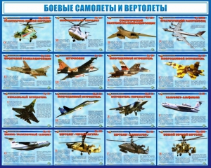 Стенд "Боевые самолеты и вертолеты" - fgospostavki.ru - Хабаровск