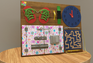 Бизиборд «Для девочек» - fgospostavki.ru - Хабаровск