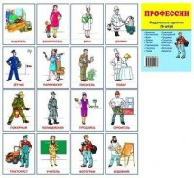 Раздаточные карточки "Профессии" - fgospostavki.ru - Хабаровск