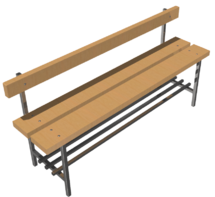 Скамья для раздевалок со спинкой (1,5 метра) - fgospostavki.ru - Хабаровск
