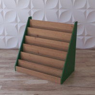 Стеллаж-витрина для книг "Познавательная горка" - fgospostavki.ru - Хабаровск