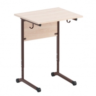 Стол ученический одноместный. Регулируемый по высоте - fgospostavki.ru - Хабаровск