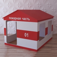 Детский игровой домик «Пожарная служба» - fgospostavki.ru - Хабаровск
