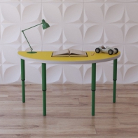 Стол растущий на регулируемых ножках «Половинка» - fgospostavki.ru - Хабаровск