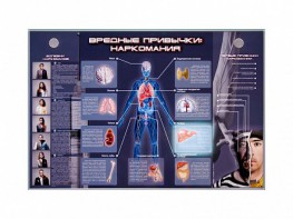 Электрифицированный стенд "Вредные привычки: наркомания" - fgospostavki.ru - Хабаровск