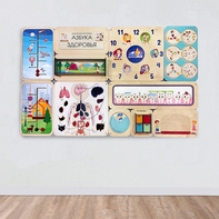 «Азбука здоровья» - Дидактическая настенная панель - fgospostavki.ru - Хабаровск