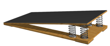 Мостик гимнастический подкидной усиленный (4 пружины) - fgospostavki.ru - Хабаровск